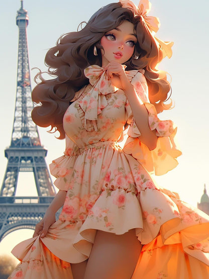 Beautiful Girl | Diamond Painting