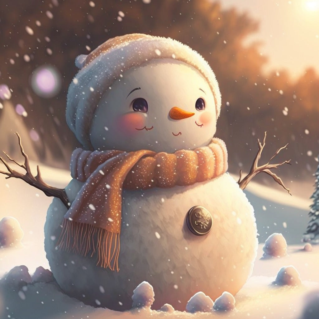 Snowman | Diamond Painting