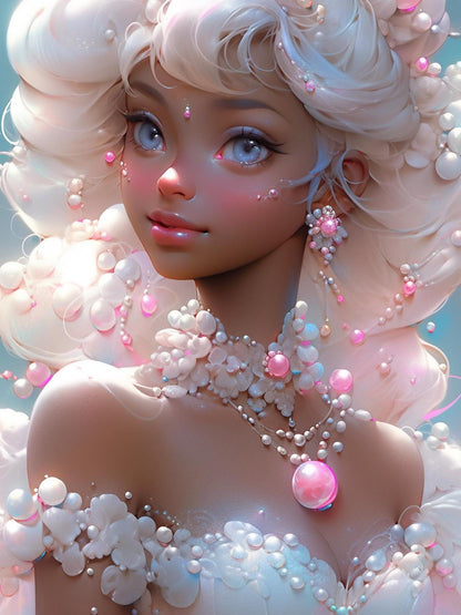 Beautiful Girl | Diamond Painting