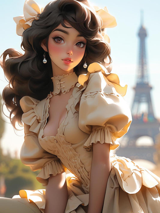 Beautiful Girl | Diamond Painting