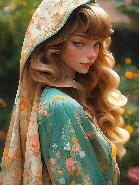 Beautiful Girl | Diamond Painting