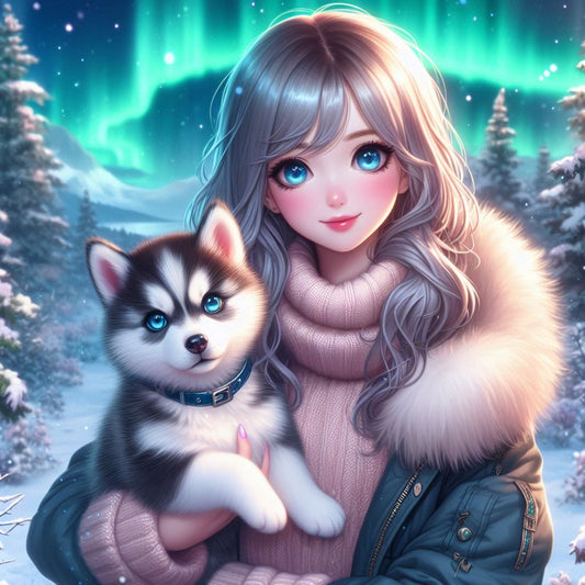 Husky Dog | Diamond Painting