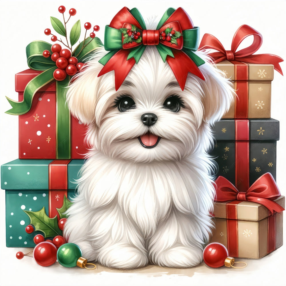 Maltese Dog | Diamond Painting