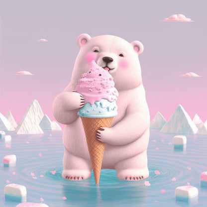Polar Bear | Diamond Painting