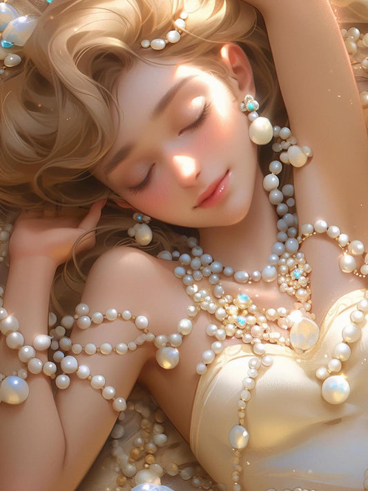 Beautiful Girl | Diamond Painting