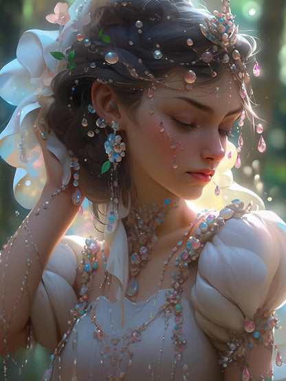 Beautiful Girl | Diamond Painting