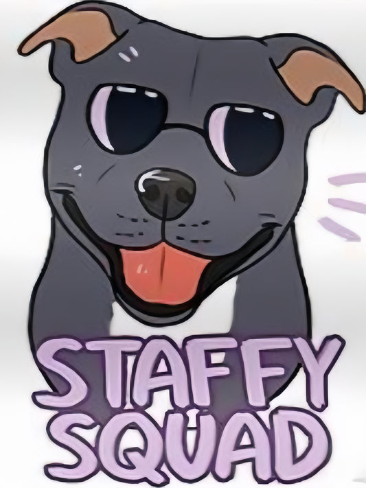 Dog Staffordshire Bull Terrier | Diamond Painting