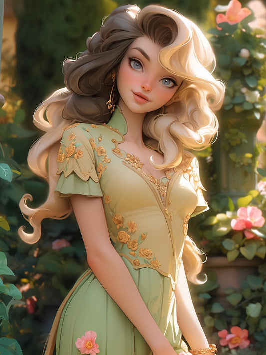 Beautiful Girl | Diamond Painting