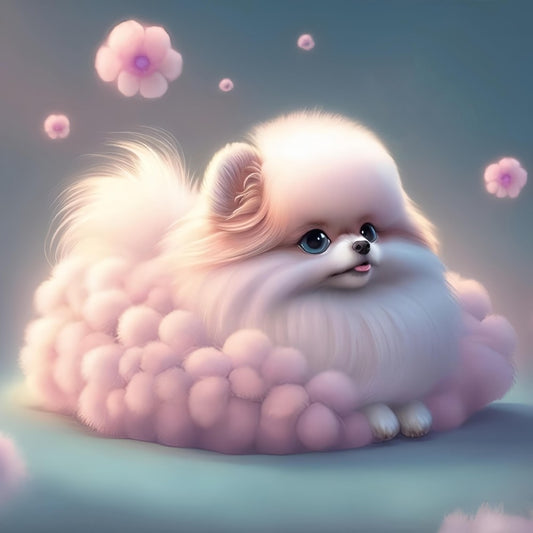 Pomeranian Dog | Diamond Painting