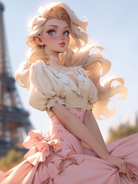 Beautiful Girl | Diamond Painting