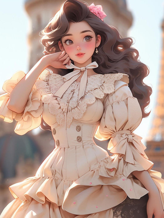 Beautiful Girl | Diamond Painting
