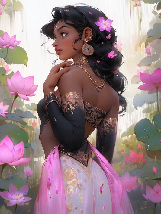 Beautiful Girl | Diamond Painting