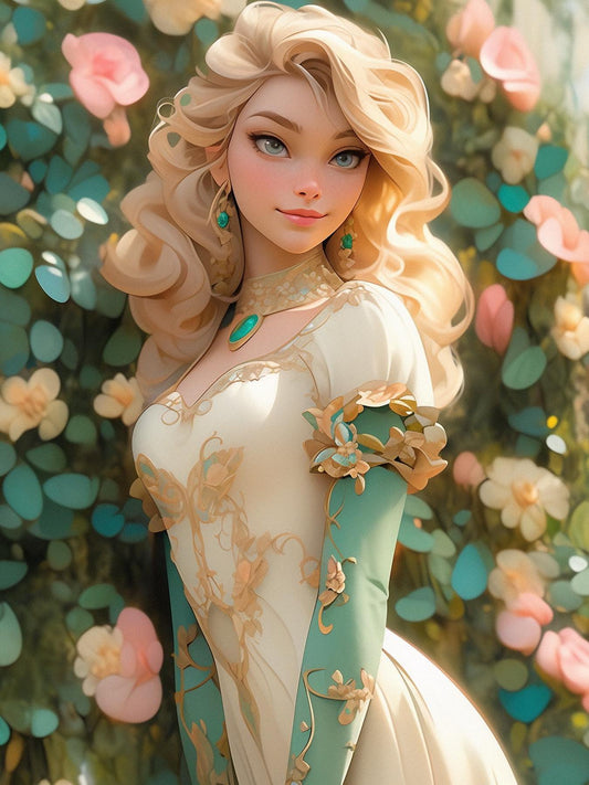 Beautiful Girl | Diamond Painting