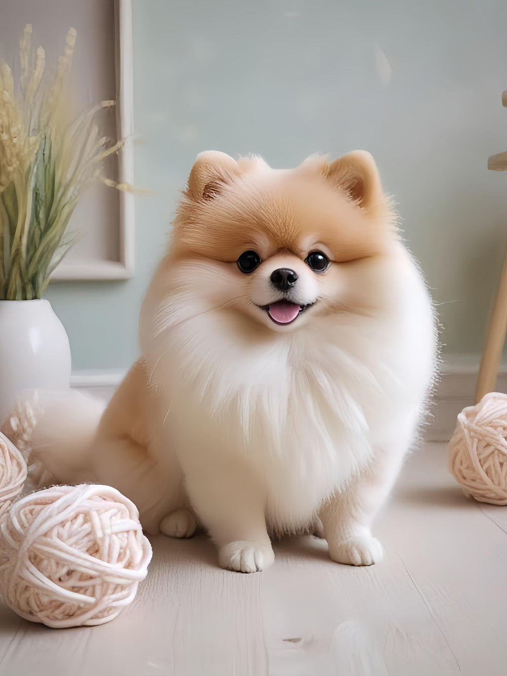 Pomeranian Dog | Diamond Painting