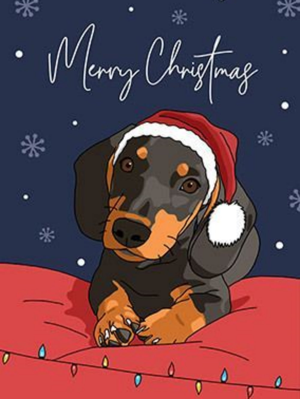 Christmas Dog | Diamond Painting