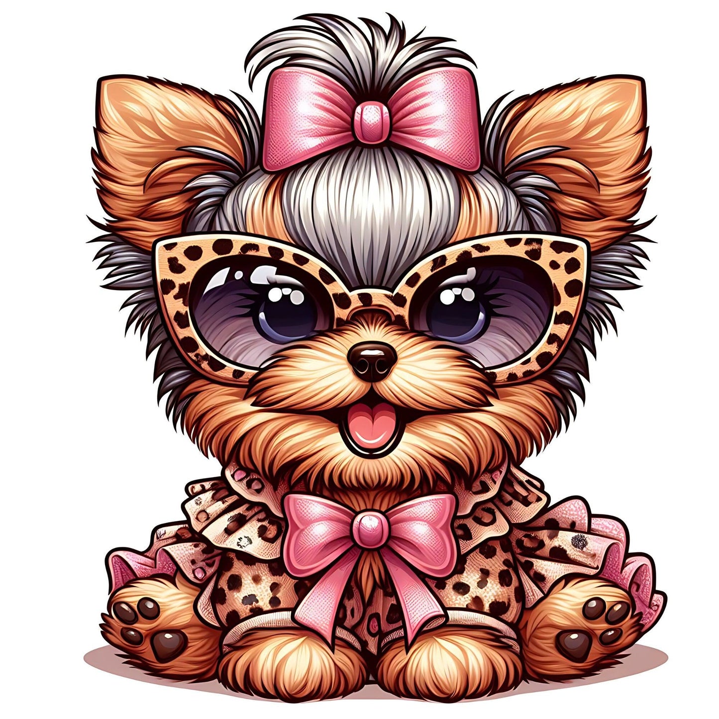 Dog Yorkie | Diamond Painting