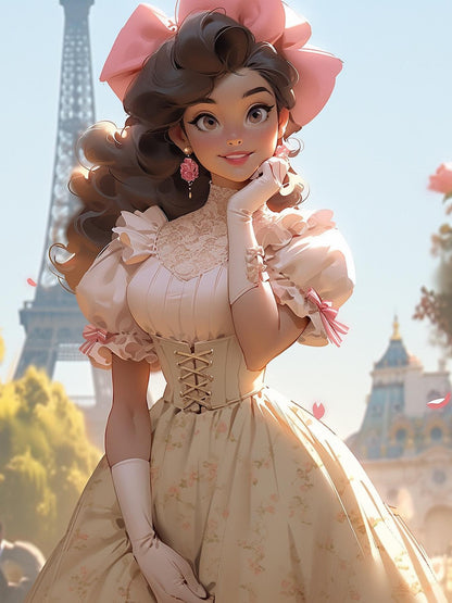 Beautiful Girl | Diamond Painting