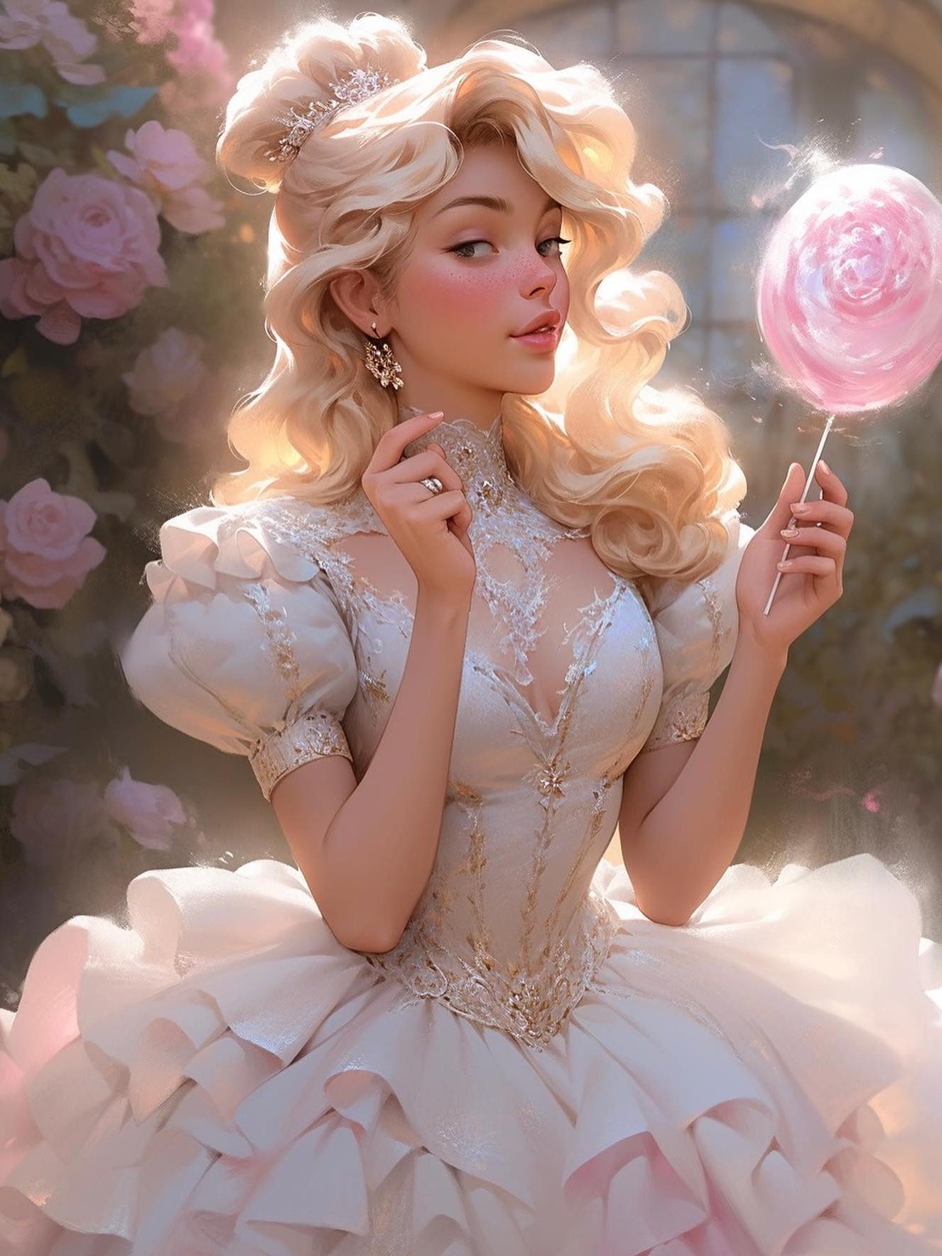 Beautiful Girl | Diamond Painting