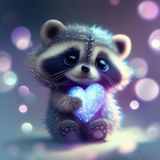 Raccoon | Diamond Painting