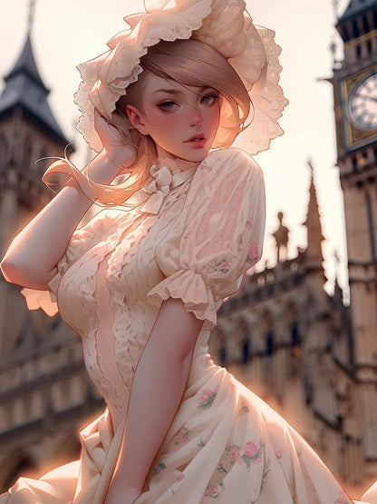 Beautiful Girl | Diamond Painting