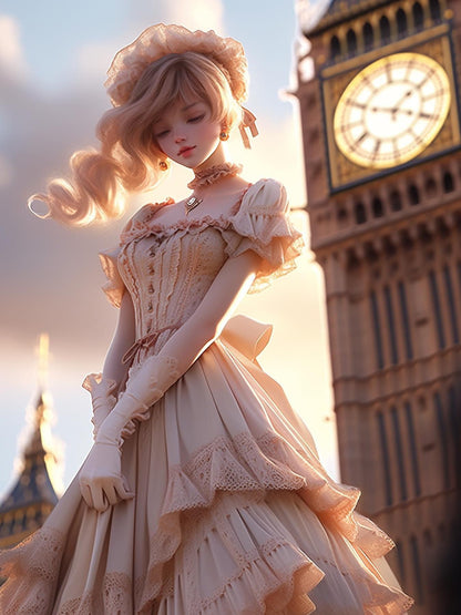 Beautiful Girl | Diamond Painting