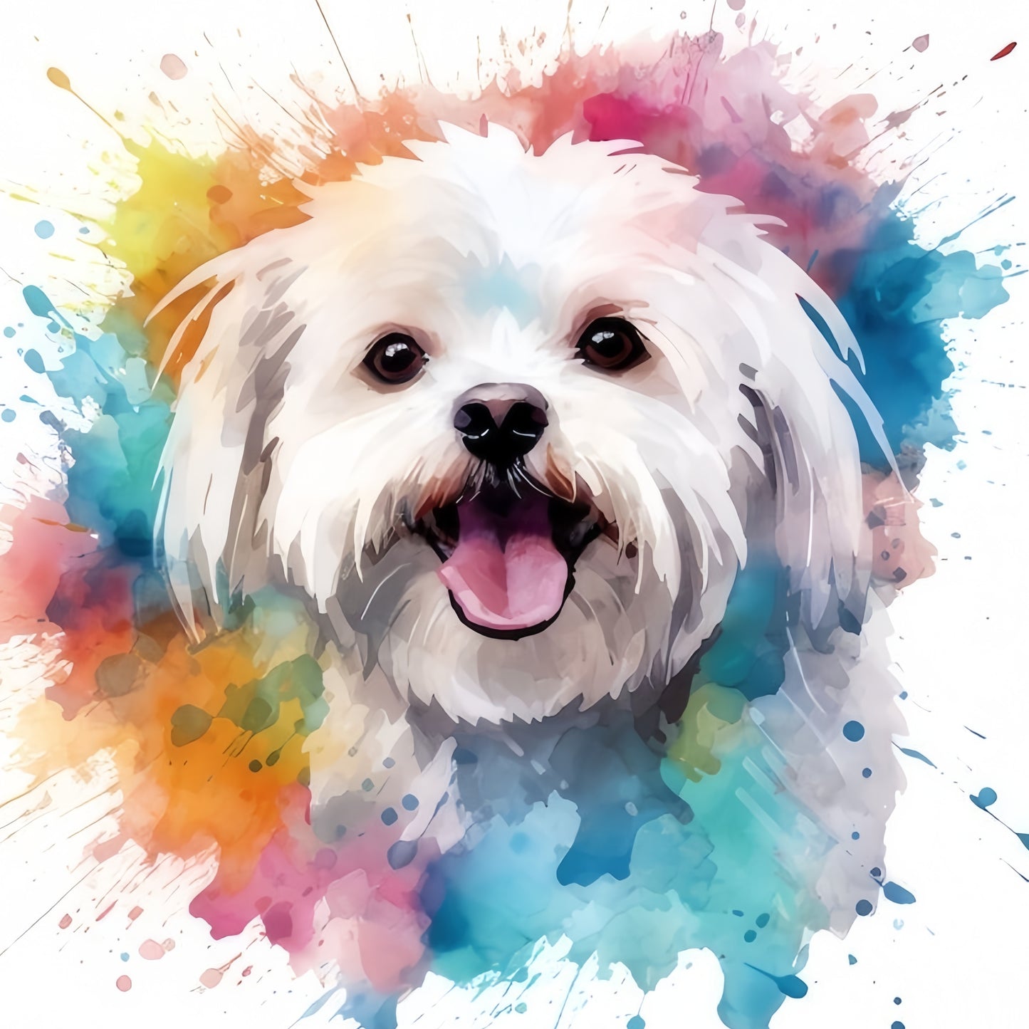 Maltese Dog | Diamond Painting