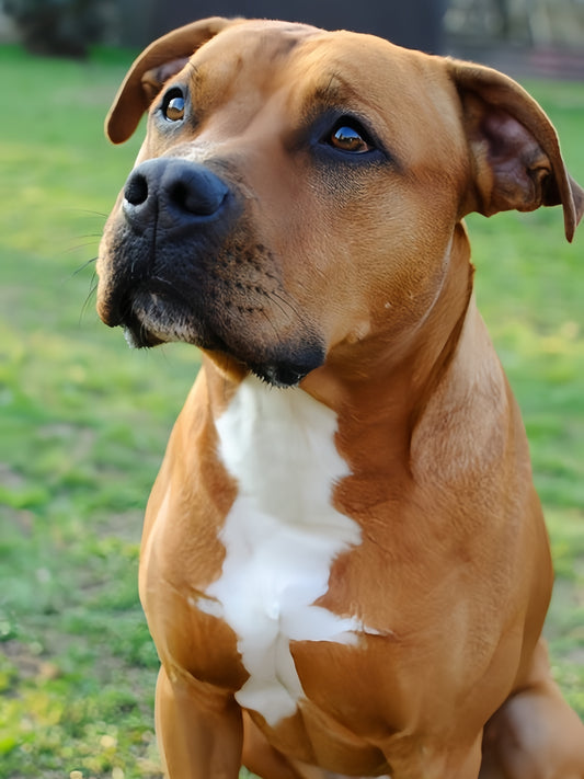 Dog Staffordshire Bull Terrier | Diamond Painting