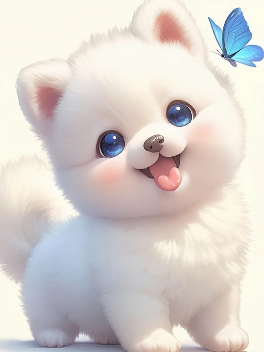 Pomeranian Dog | Diamond Painting