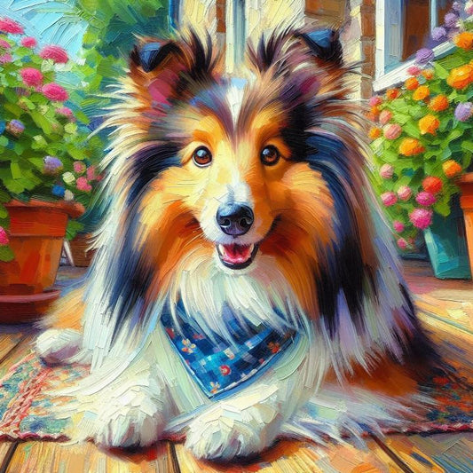 Sheltie Dog | Diamond Painting