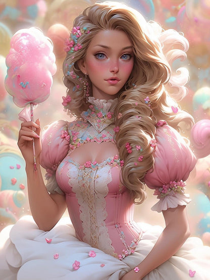 Beautiful Girl | Diamond Painting