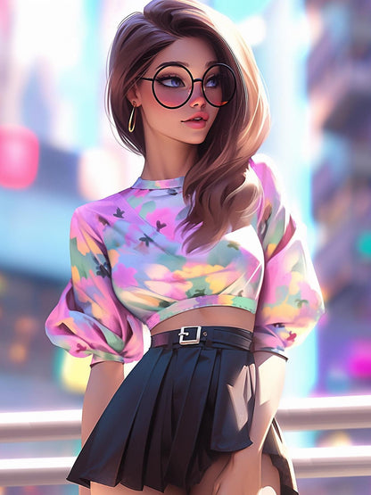 Beautiful Girl | Diamond Painting