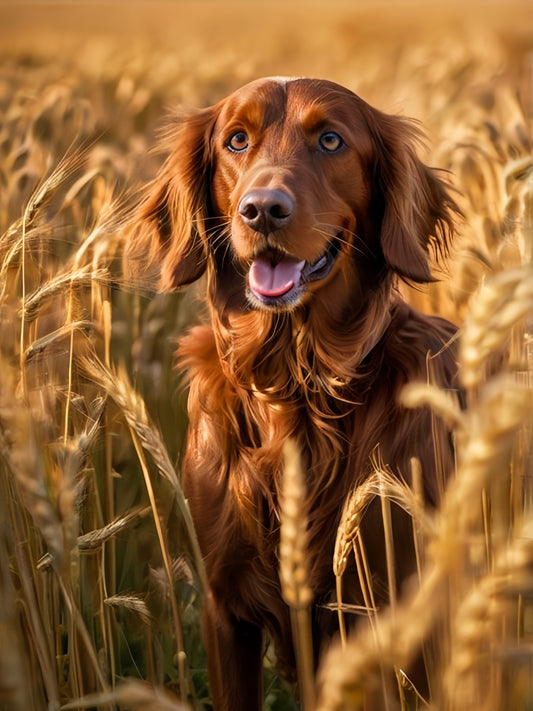 Irish Setter Dog | Diamond Painting