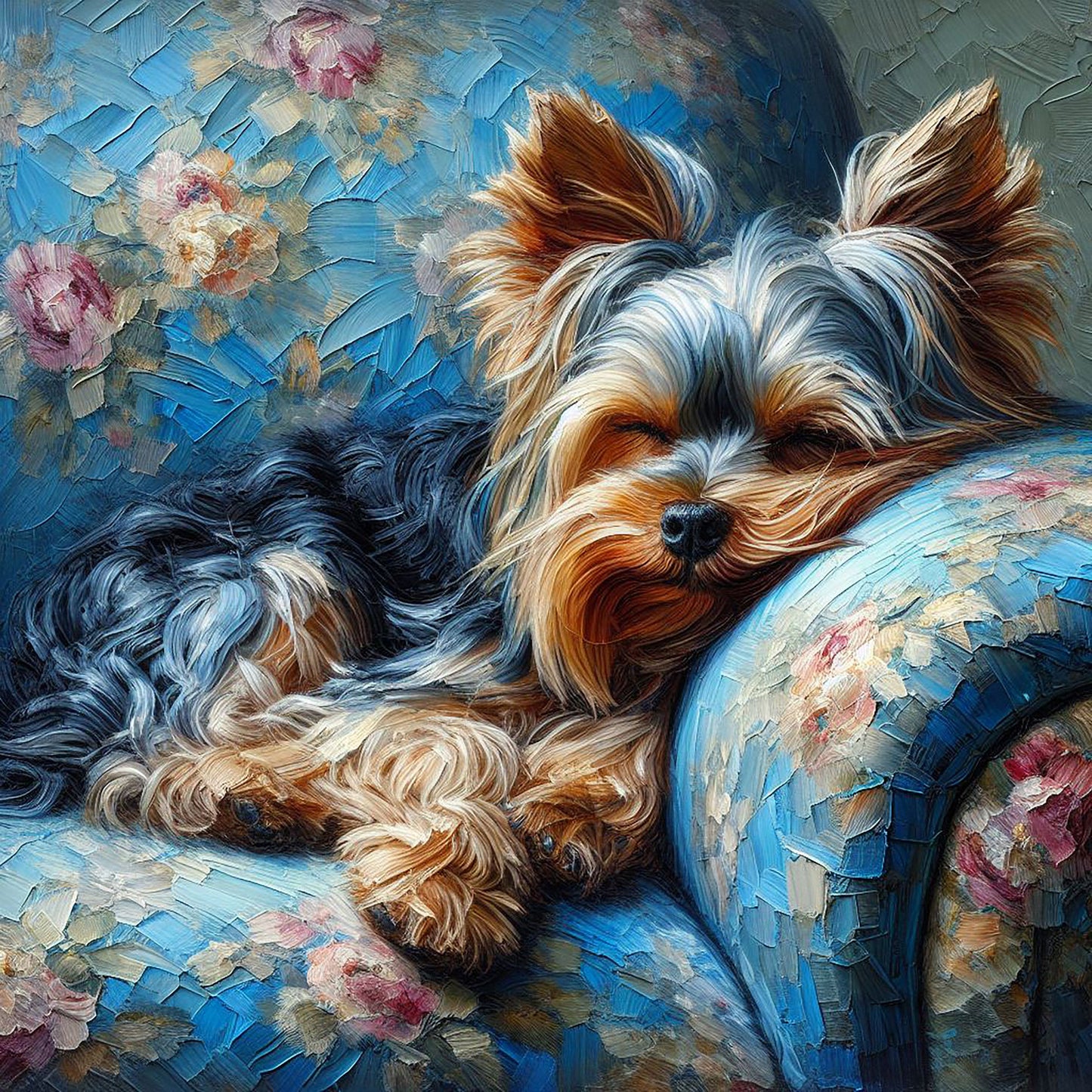 Dog Yorkie | Diamond Painting