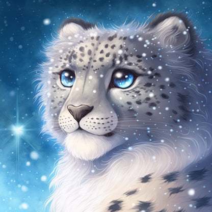 Snow Leopard | Diamond Painting