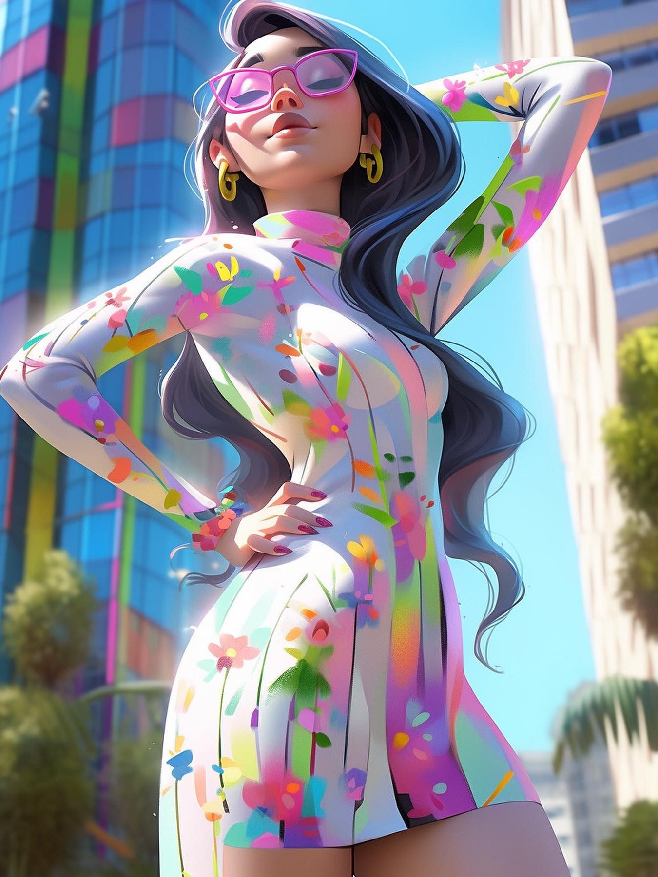 Beautiful Girl | Diamond Painting
