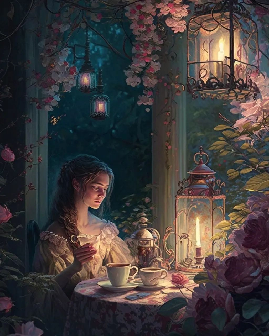 Night Scene | Diamond Painting