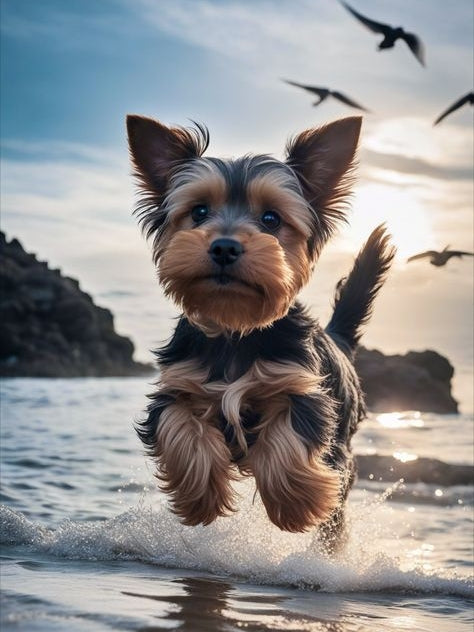 Dog Yorkie | Diamond Painting