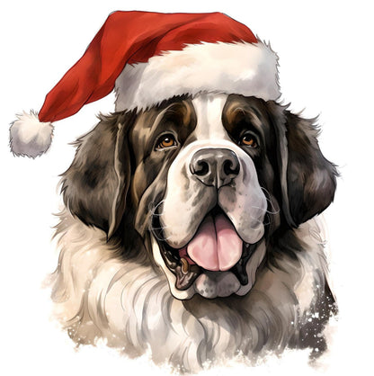 Saint Bernard Dog | Diamond Painting