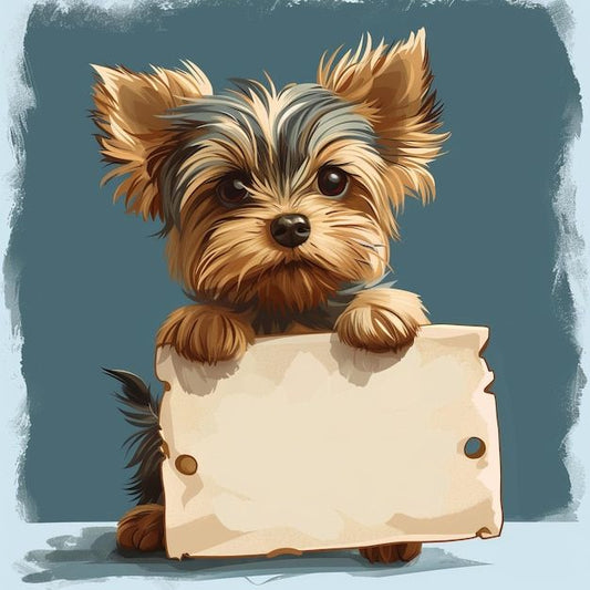 Dog Yorkie | Diamond Painting