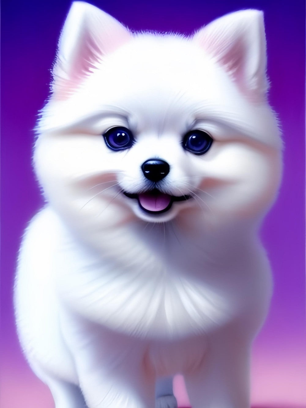 Pomeranian Dog | Diamond Painting