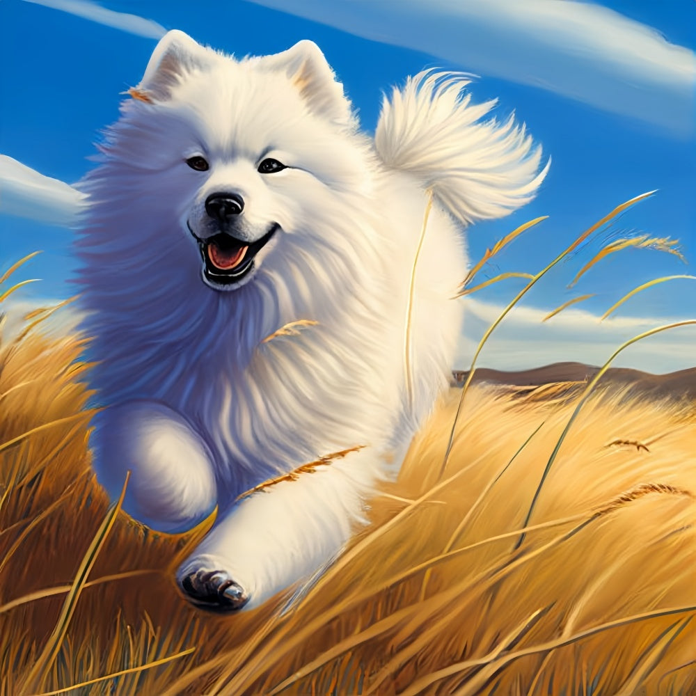 Samoyed Dog | Diamond Painting