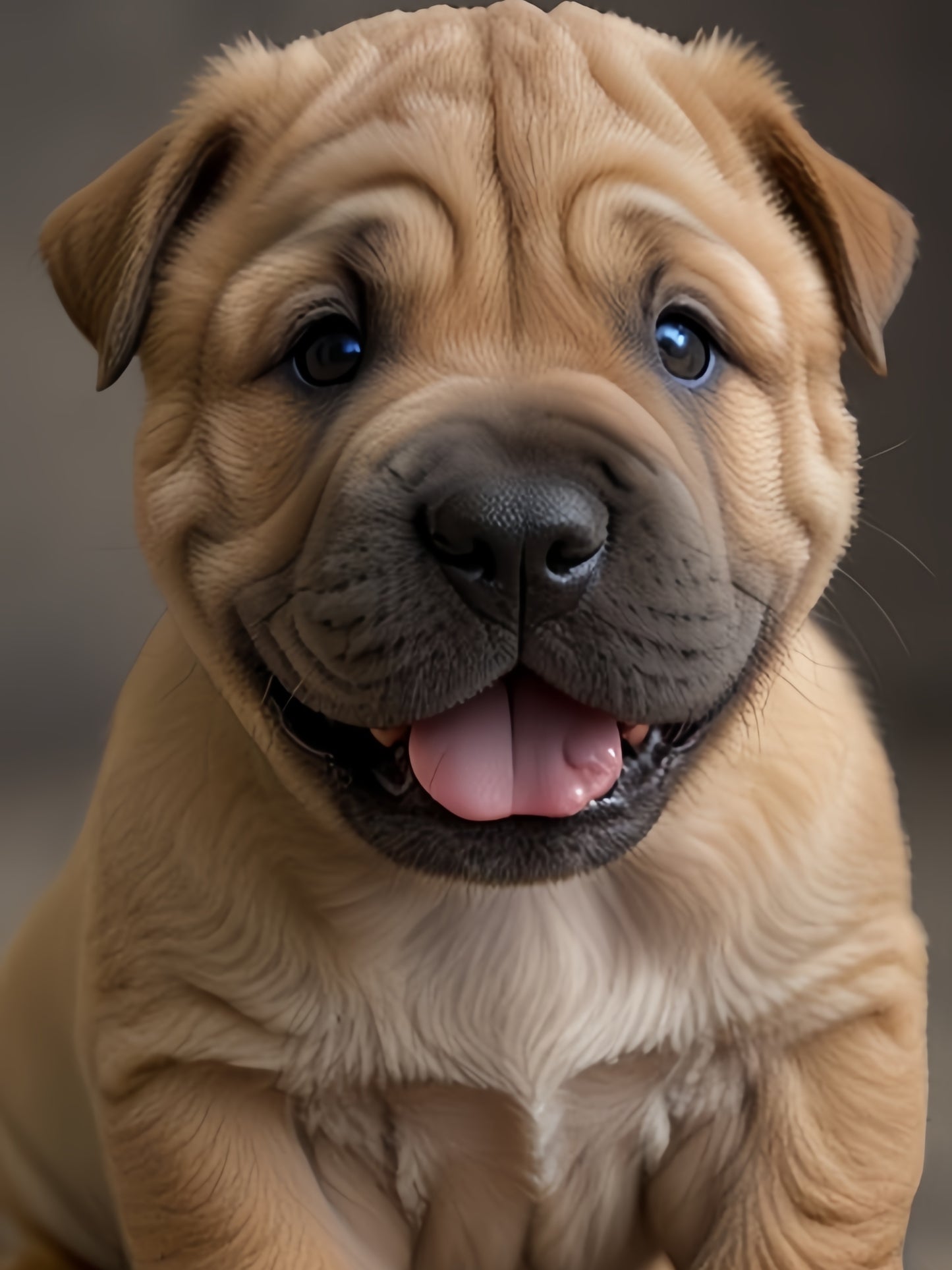 Shar Pei Dog | Diamond Painting