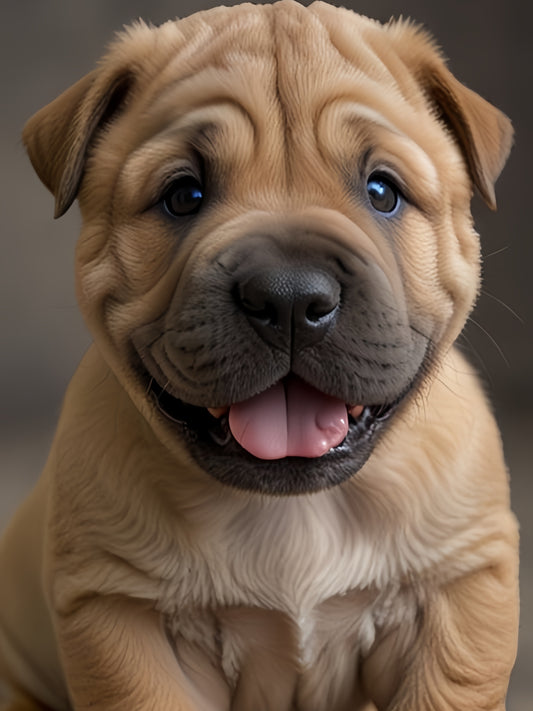 Shar Pei Dog | Diamond Painting
