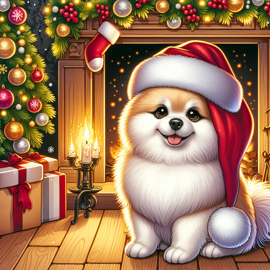 Pomeranian Dog | Diamond Painting