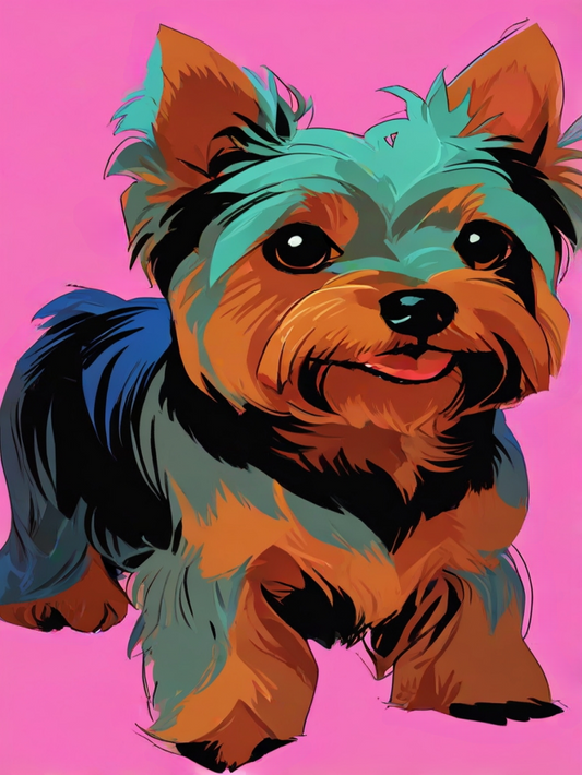Dog Yorkie | Diamond Painting