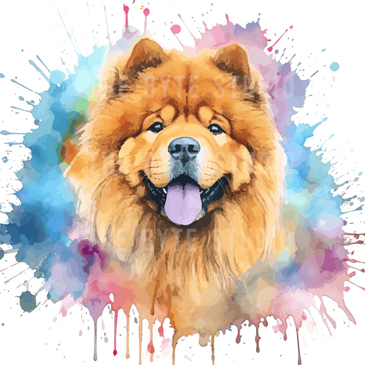 Dog Chow Chow | Diamond Painting