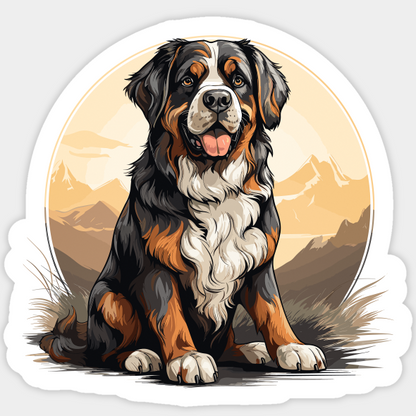 Saint Bernard Dog | Diamond Painting