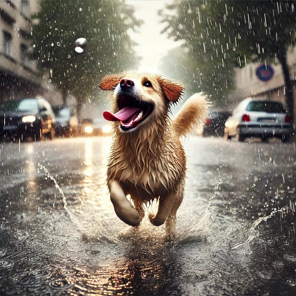 Raining Cat and Dog | Diamond Painting