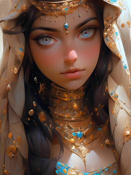 Beautiful Girl | Diamond Painting