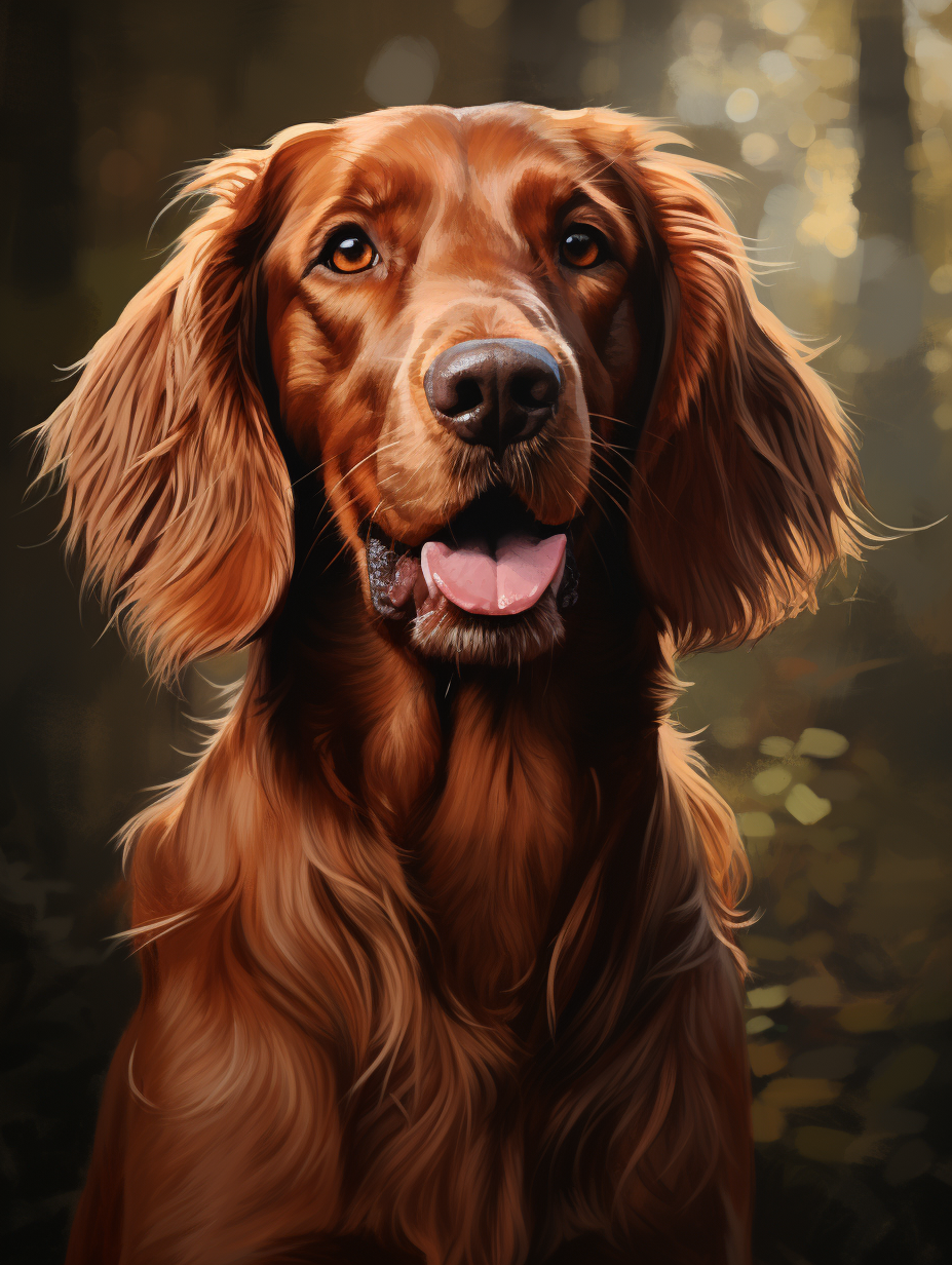 Irish Setter Dog | Diamond Painting